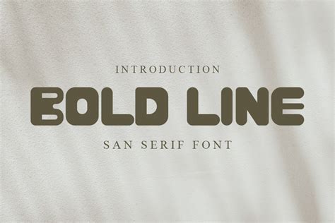 Boldline Font dafont.com