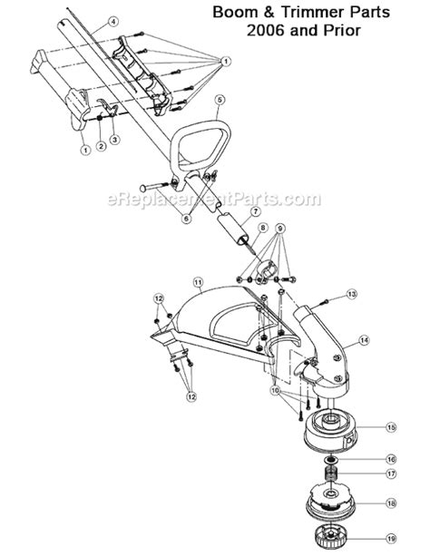 Bolens Trimmer BL150 eReplacementParts.com