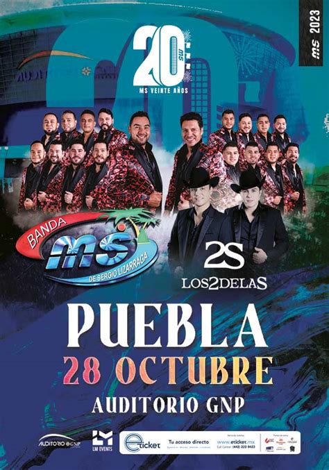 Boletos Banda MS en Auditorio Gnp Seguros 2 Y Que Plan