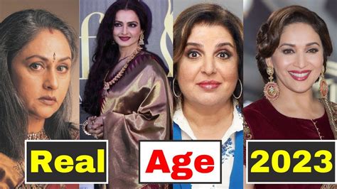 Bollywood Old All Actress Real Age & Date of Birth, 2024