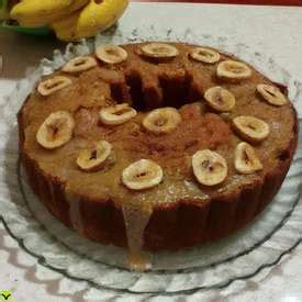 Bolo de Banana caramelada - Vitat