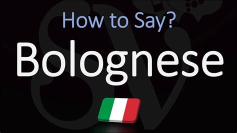 Bolognese pronunciation. Things To Know About Bolognese pronunciation. 