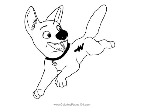 Bolt Coloring Shee