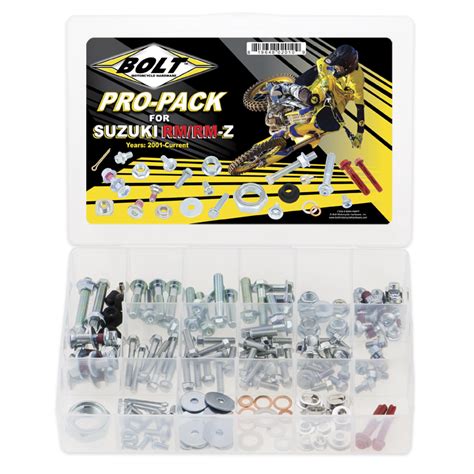 Bolt MC Hardware Pro-Pack For Suzuki RM/RMZ BMH-RMPP