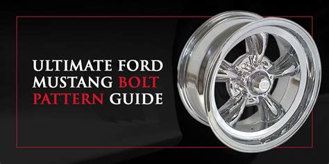 Bolt Pattern For Mustang