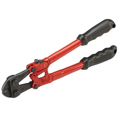 This RIDGID bolt cutter features a center cut that has a 1/2 in. capacity for soft metals, a 7/16 in. capacity for medium metals and a 3/8 in. capacity for hard metals. The overall tool length is 30 in. RIDGID - Built For Those Who Know. View Product. Bolt Cutter, Steel Handle, 42-Inch.. 