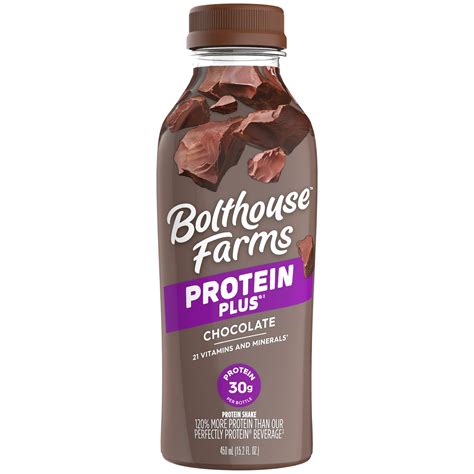Bolthouse farms. Our creamy Oatmilk blend with rich chocolate and salted caramel is a tastier take on plant-based protein, providing swoon-worthy indulgence that fuels you with 18g of protein and 21 vitamins and minerals. Plant-Based. No Artificial Sweeteners. No Artificial Colors. No Artificial Flavors. 