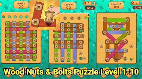 Bolts game. Bolts and Nuts is a simple and fun puzzle game where you remove and install the bolts and nuts so that all the boards come off. Test your logical and strategic … 
