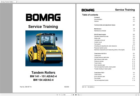 Bomag bw 141 151 ad ac 4 bw 154 ad ac 4 tandem roller workshop service repair manual download. - Intergraph pds 8 install tutorial manual.