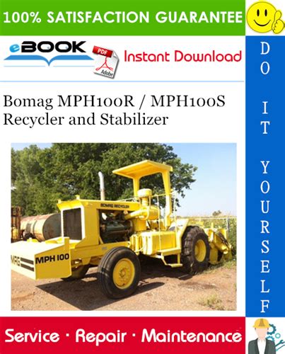 Bomag mph100r mph100s recycler and stabilizer workshop service repair manual. - Find repair manual for citreon ax.