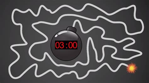 Bomb timer 3 minutes. Fun timer for classrooms to be more enjoyable. Great timer for kids, or maybe meetings, or anything that requires a little fun. To use the online bomb timer, set the hour, minute … 