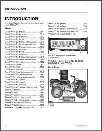 Bombardier 650 quest xt repair manual. - Sure you can ask me a personal question.