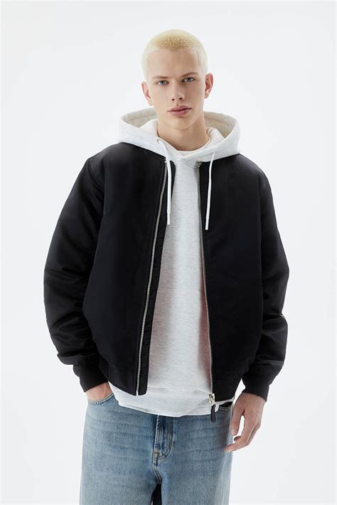 Bomber Ceket Erkek Pull And Bear - wasayit.com