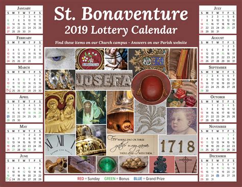 Bonaventure Calendar