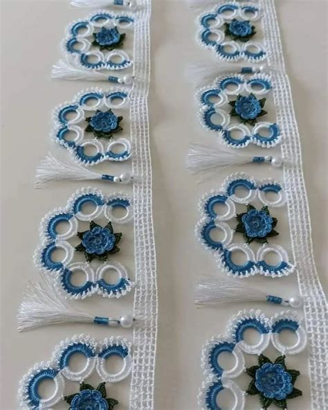 Boncuklu Dantel Pinterest.