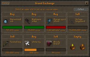 Bond osrs grand exchange. Dec 9, 2021 · Grand Exchange Tax. We've added a 1% tax for all sales on the Grand Exchange. Any item sold through the Grand Exchange will be subject to the tax which will be deducted from the initial sale price. This tax is applied on a per item basis, so if selling multiple items, the tax is applied per item sold, rather than the total received. 