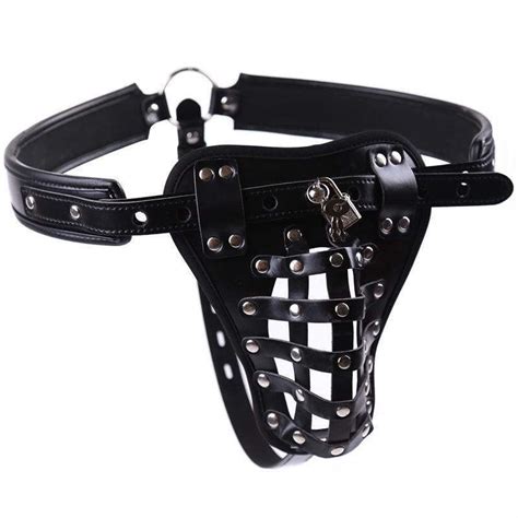 th?q=Bondage and jock strap and cock and leather