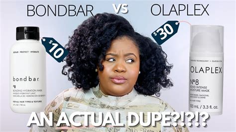 Bondbar vs olaplex. Dec 26, 2023 ... Olaplex vs BondBar by Sally Beauty Olaplex Dupe on Type 4 Hair ... Redkin Acidic Bond Concentrate On Natural Hair | Is This Better Than Olaplex? 
