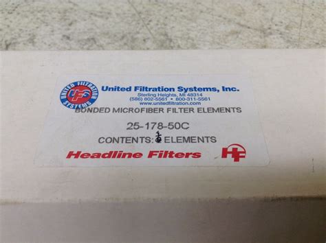 Bonded Microfiber Filter Elements, Filter housings