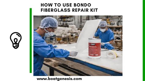 Bondo fiberglass repair kit instructions.  Create a sturdy backing for ...