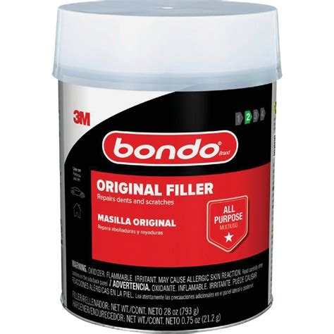 Bondo near me.  Live better.  Original Body Filler with Hardener.  Orig...