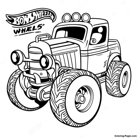 Bone Shaker Coloring Page