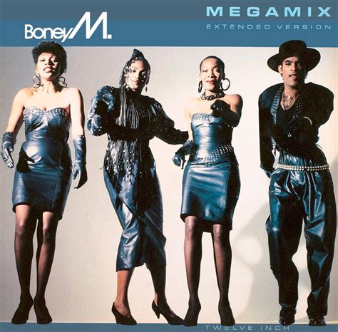 Boney M – Megamix (Extended Version) (1988) (Maxi 45T)