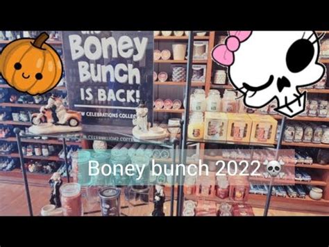 We are about 3 months away from Yankee's Halloween release. It is usually the last Saturday in August. I am looking forward to seeing what they have in store for us as far as Halloween candles, accessories and, of course, the Boney Bunch. What are you hoping for as far as a theme for the.... 