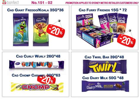 Bonfect Snackfood Service - fortnightly promotions