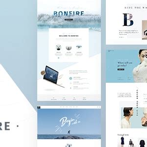 Bonfire Creative Multi Purpose Psd Template By Themesun Themeforest