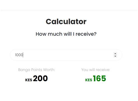 Bonga points calculator - Math Strategies