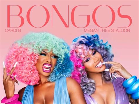 Bongos cardi b. Sep 8, 2023 · Cardi B has released a new song with Megan Thee Stallion called “Bongos.”Their collaborative single, and first track together since 2020’s “WAP,” arrives with a colorful, Casamigos ... 
