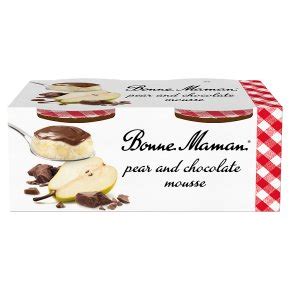 Bonne Maman Pear & Chocolate Mousse Waitrose & Partners