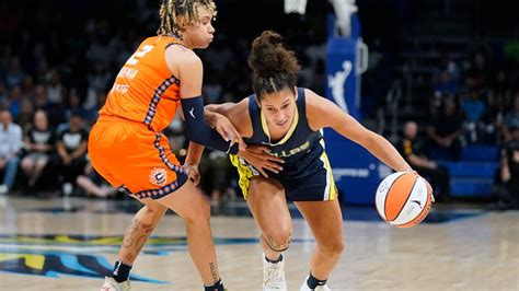 Bonner scores 22, Jones 21 and Connecticut holds off Dallas 80-74 in WNBA matchup