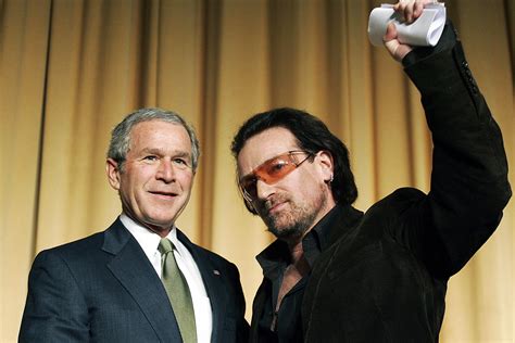 Bono: ‘I’ve Grown Very Fond’ of George W. Bush – Rolling Stone