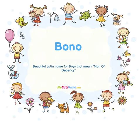 Bono Name Meaning & Bono Family History at Ancestry.com®