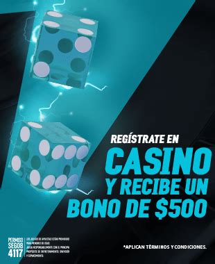 Bono de registro de tarjeta de casino.