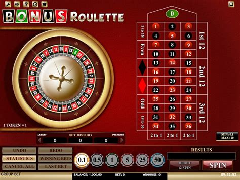 bonus roulette game