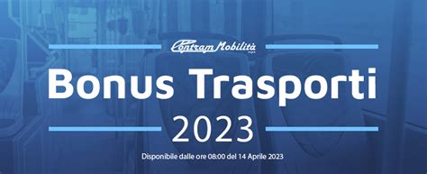 Bonus Trasporti AZIENDA MOBILITA