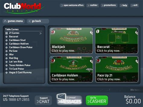 club world casino online
