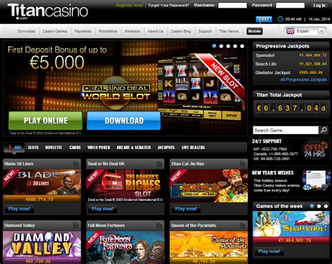 titan casino bonus code 2013