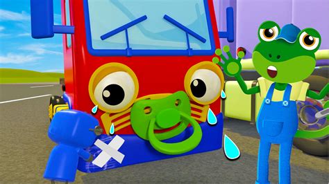 Boo Boo Baby Truck Song Mummy Truck and Gecko make Baby …