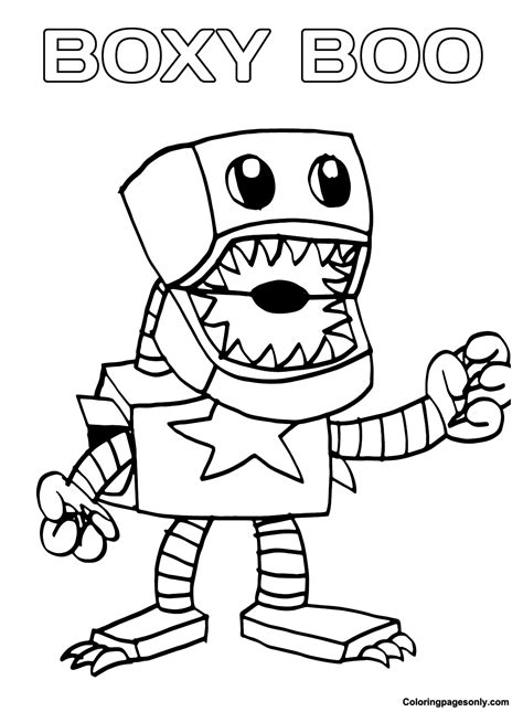 Boo Coloring