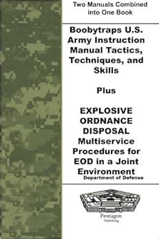 Boobytraps u s army instruction manual tactics techniques and skills plus explosive ordnance disposal multiservice. - Vicon kmr 3001 manual de piezas.