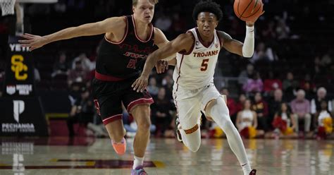 Boogie Ellis hits career-high 8 3-pointers for 28 points and USC routs Eastern Washington 106-78