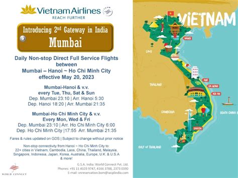 Book Cheap Flights from Mumbai to Guangzhou Vietnam Airlines