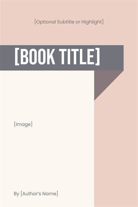 Book Cover Templates Free