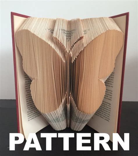 Book Folding Pattern Butterfly + Free Instructions Tips And Tricks