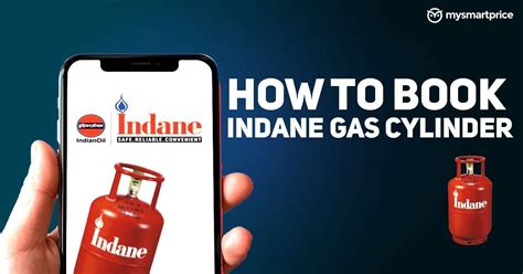 Book Indane Gas Cylinder Online Through Mobile App & Web