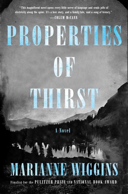 Book Marks reviews of Properties of Thirst by Marianne Wiggins